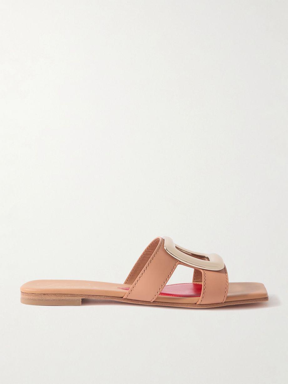 Benson embellished leather sandals by ROGER VIVIER
