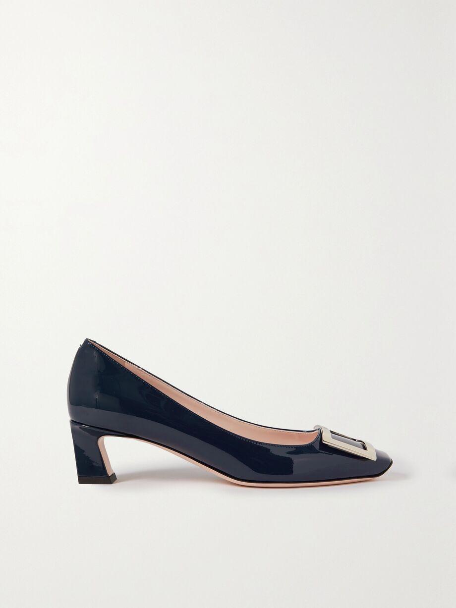 Decollete Trompette 45 patent-leather pumps by ROGER VIVIER