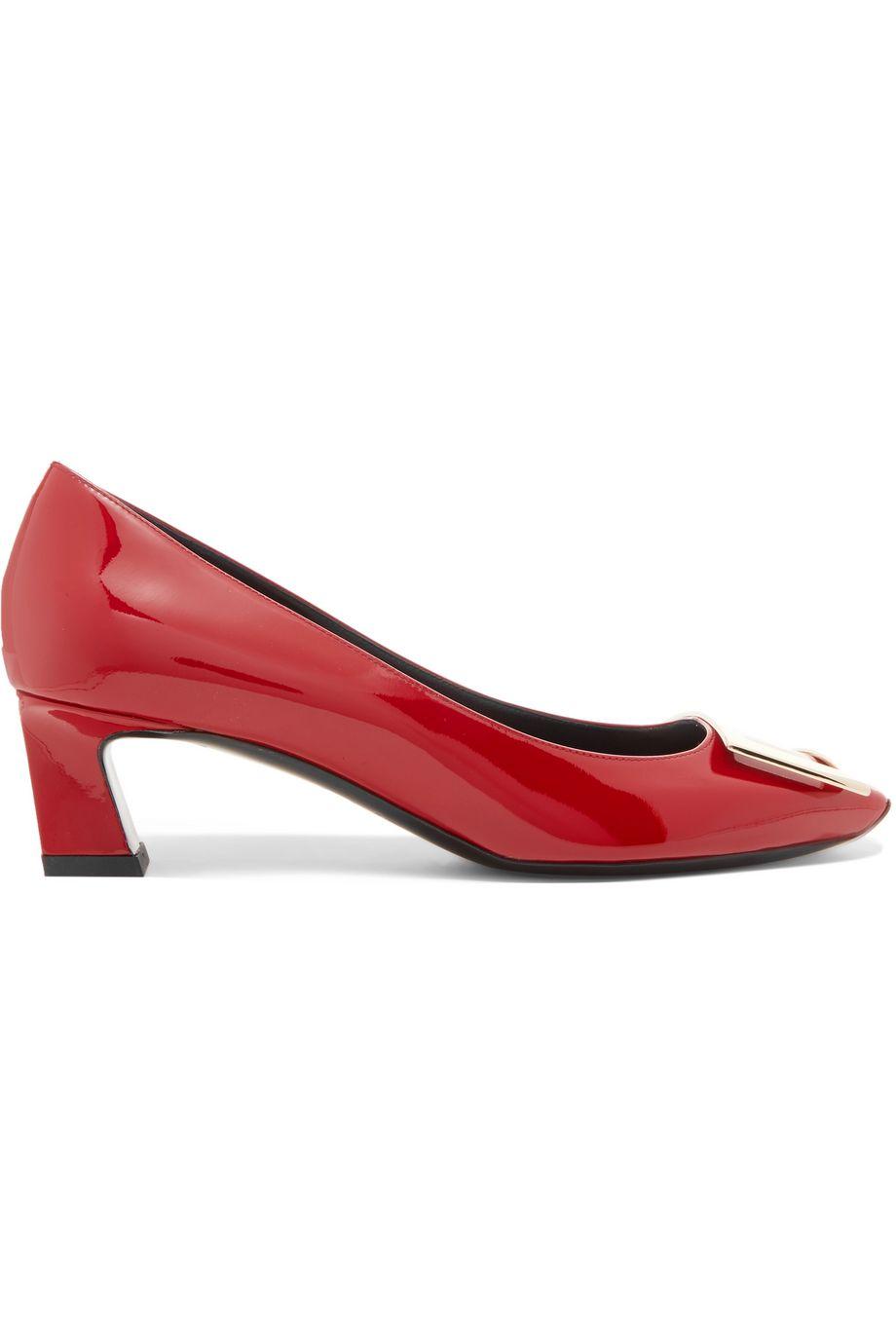 Decollete Trompette patent-leather pumps by ROGER VIVIER