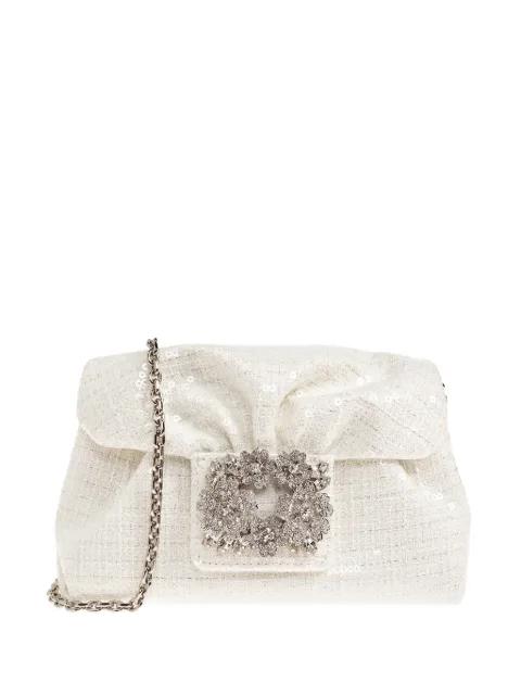 Efflorescence cross body bag by ROGER VIVIER