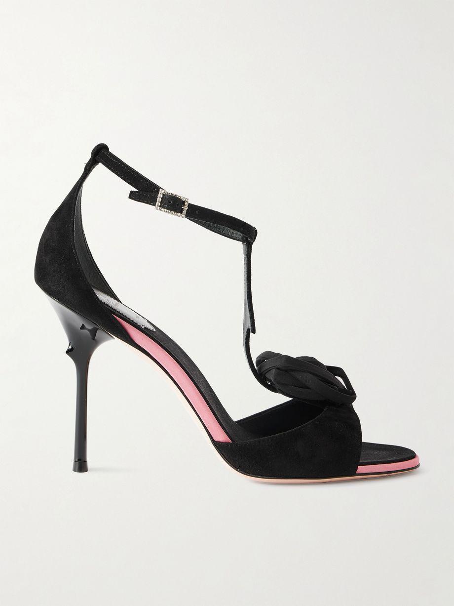 Epine 100 embellished suede sandals by ROGER VIVIER