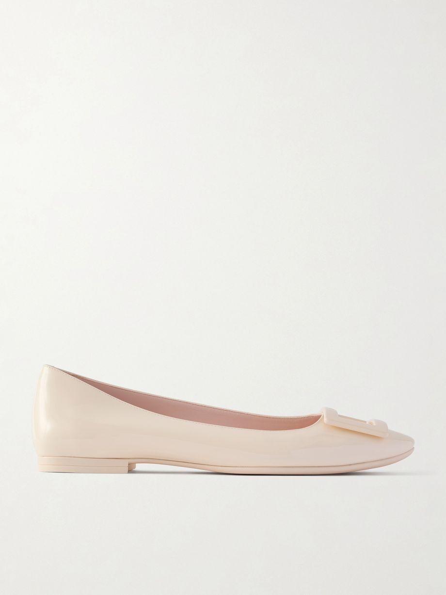 Gommettine patent-leather ballet flats by ROGER VIVIER