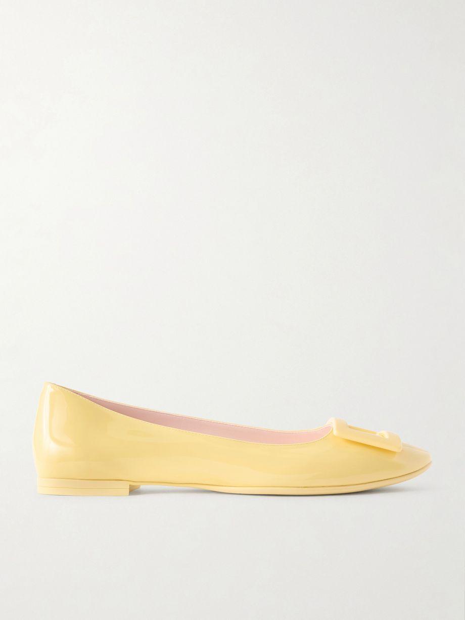 Gommettine patent-leather ballet flats by ROGER VIVIER