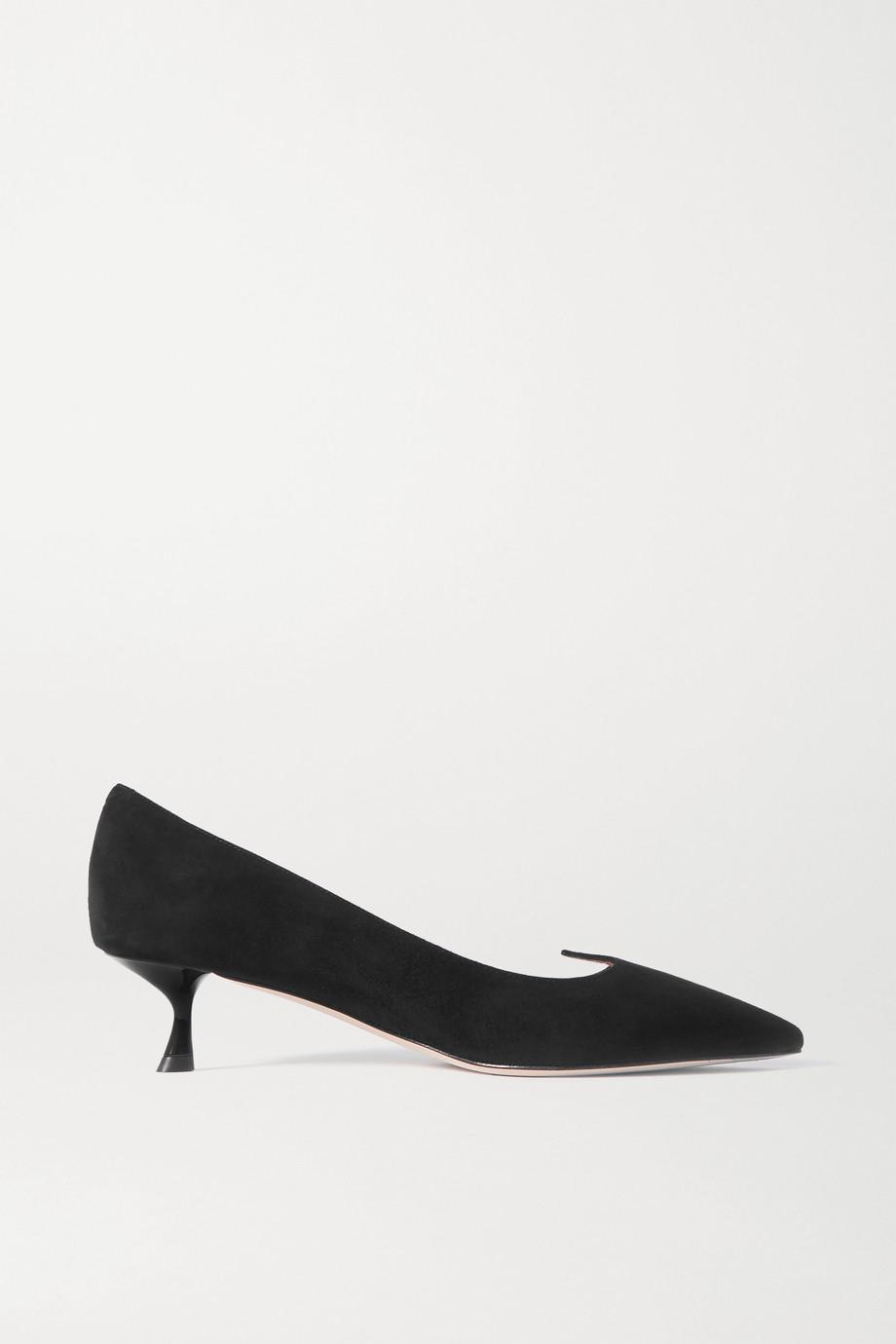 I Love Vivier suede pumps by ROGER VIVIER