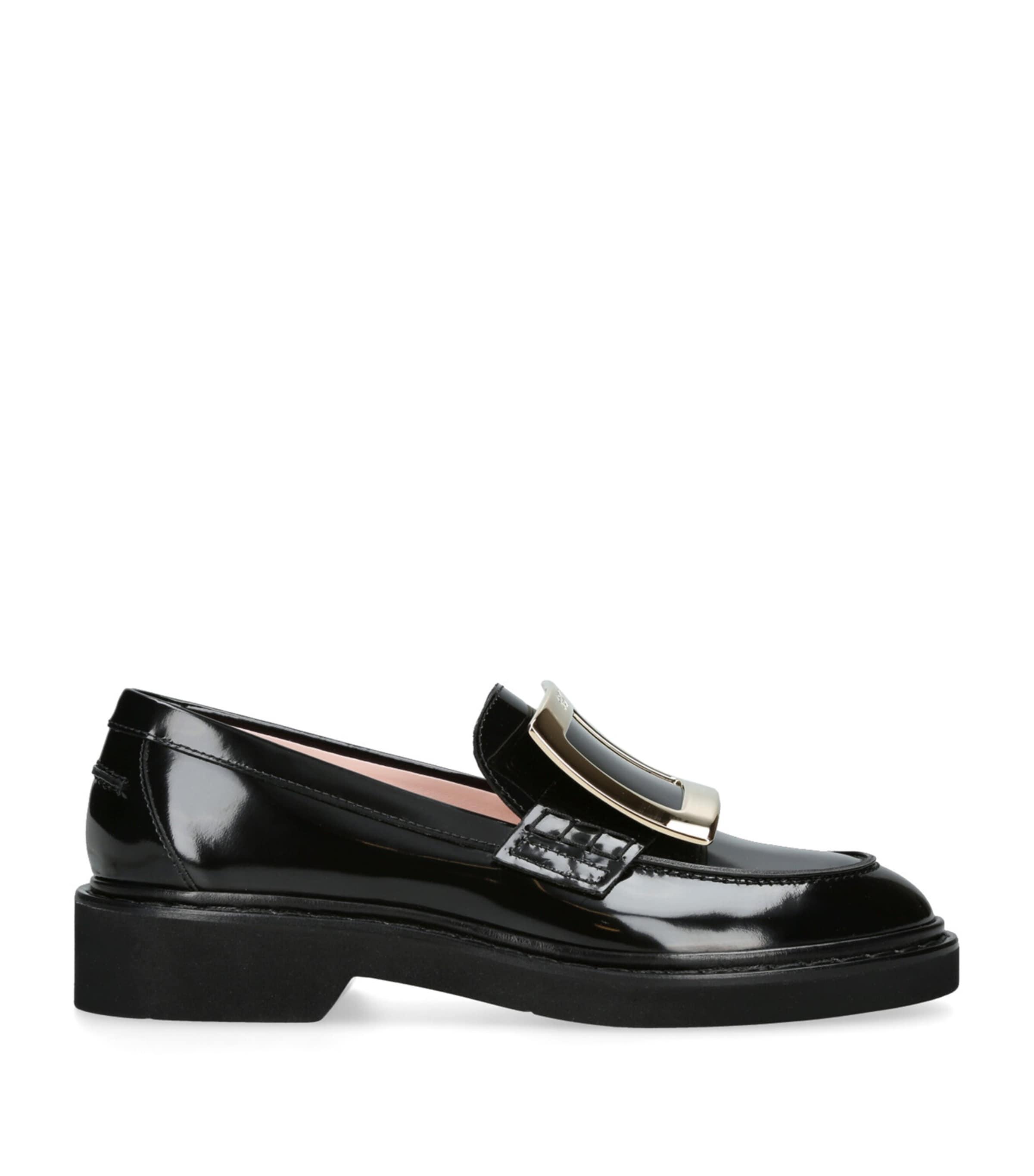 Leather Viv' Rangers Loafers by ROGER VIVIER