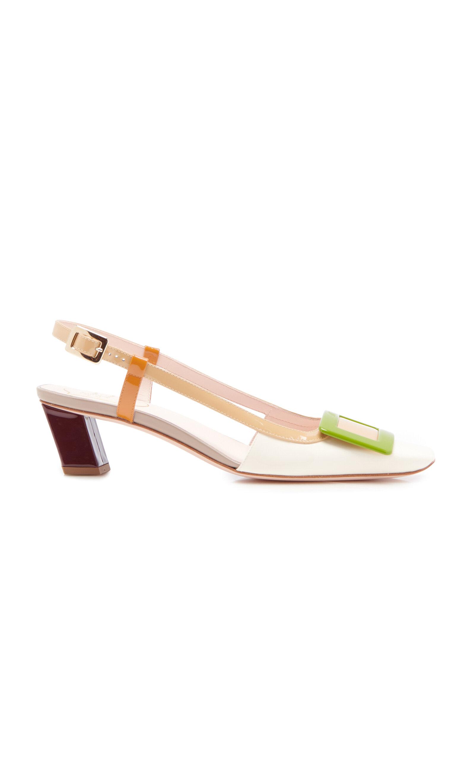 Roger Vivier Belle Vivier Patent Leather Slingback Pumps - Moda Operandi by ROGER VIVIER