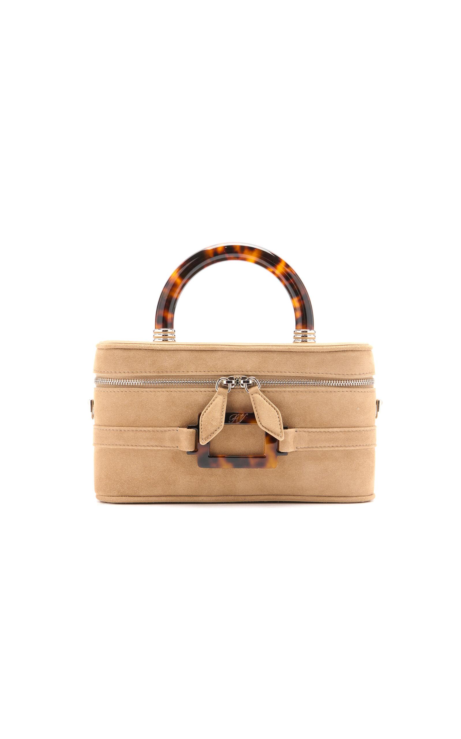 Roger Vivier Belle Vivier Suede Mini Vanity Bag - Moda Operandi by ROGER VIVIER