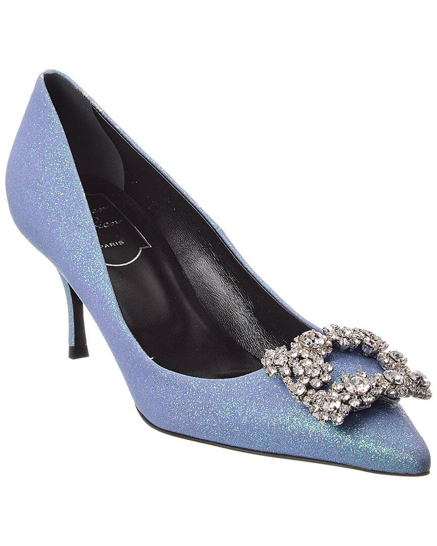 Roger Vivier Glitter Pump by ROGER VIVIER