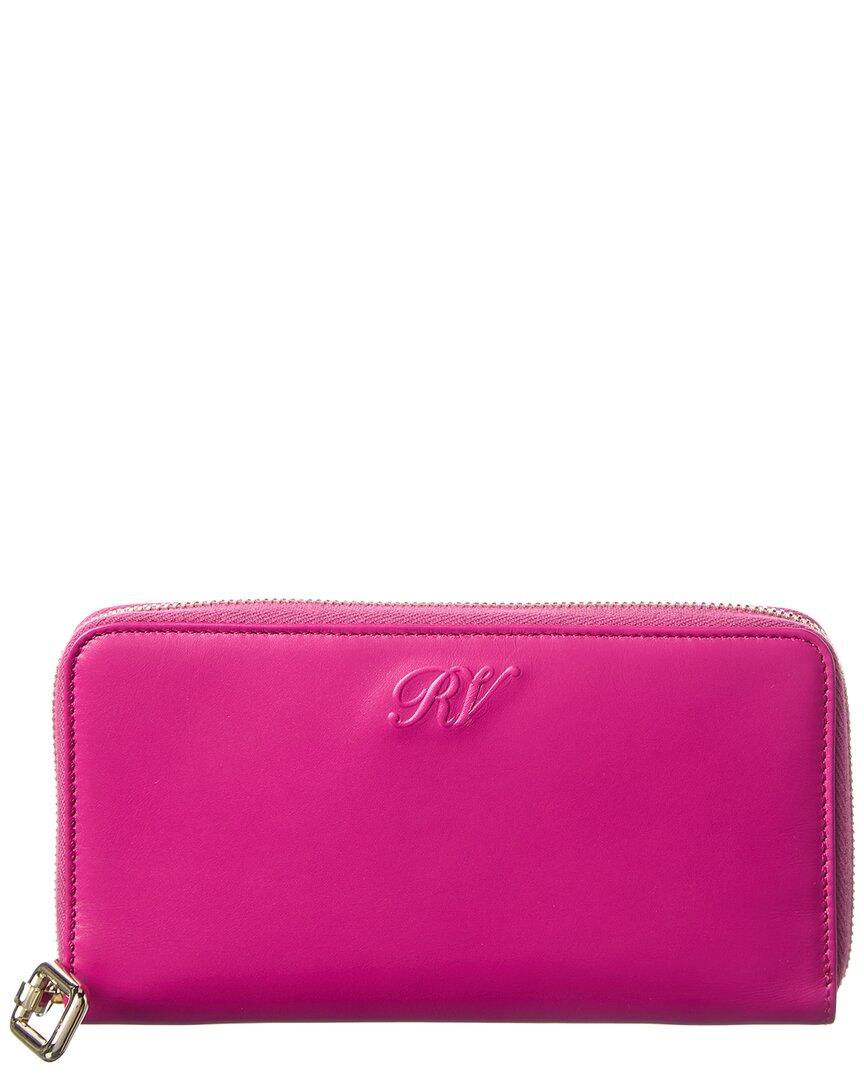 Roger Vivier Leather Zip Around Wallet by ROGER VIVIER