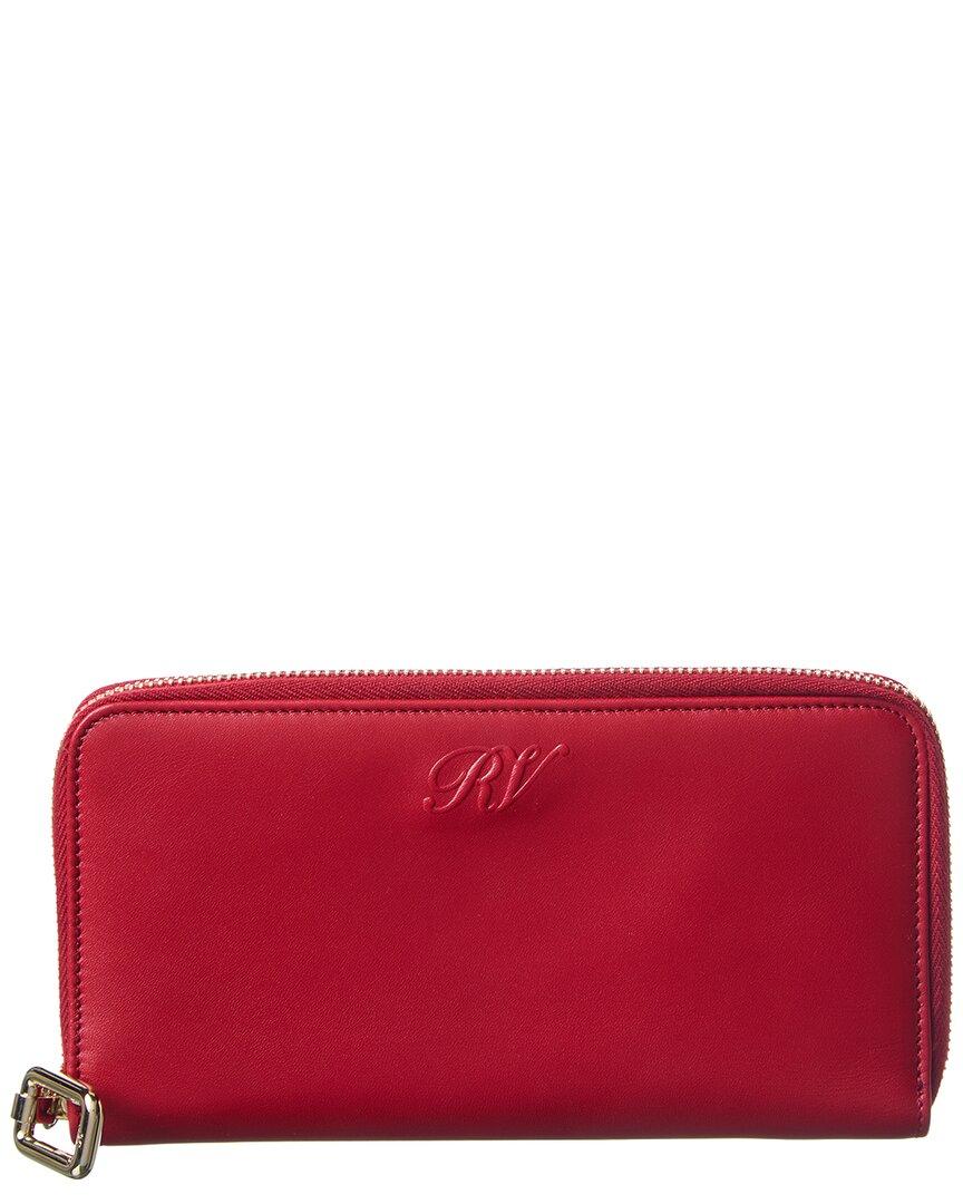 Roger Vivier Leather Zip Around Wallet by ROGER VIVIER