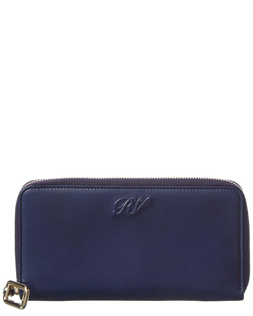 Roger Vivier Leather Zip Around Wallet by ROGER VIVIER