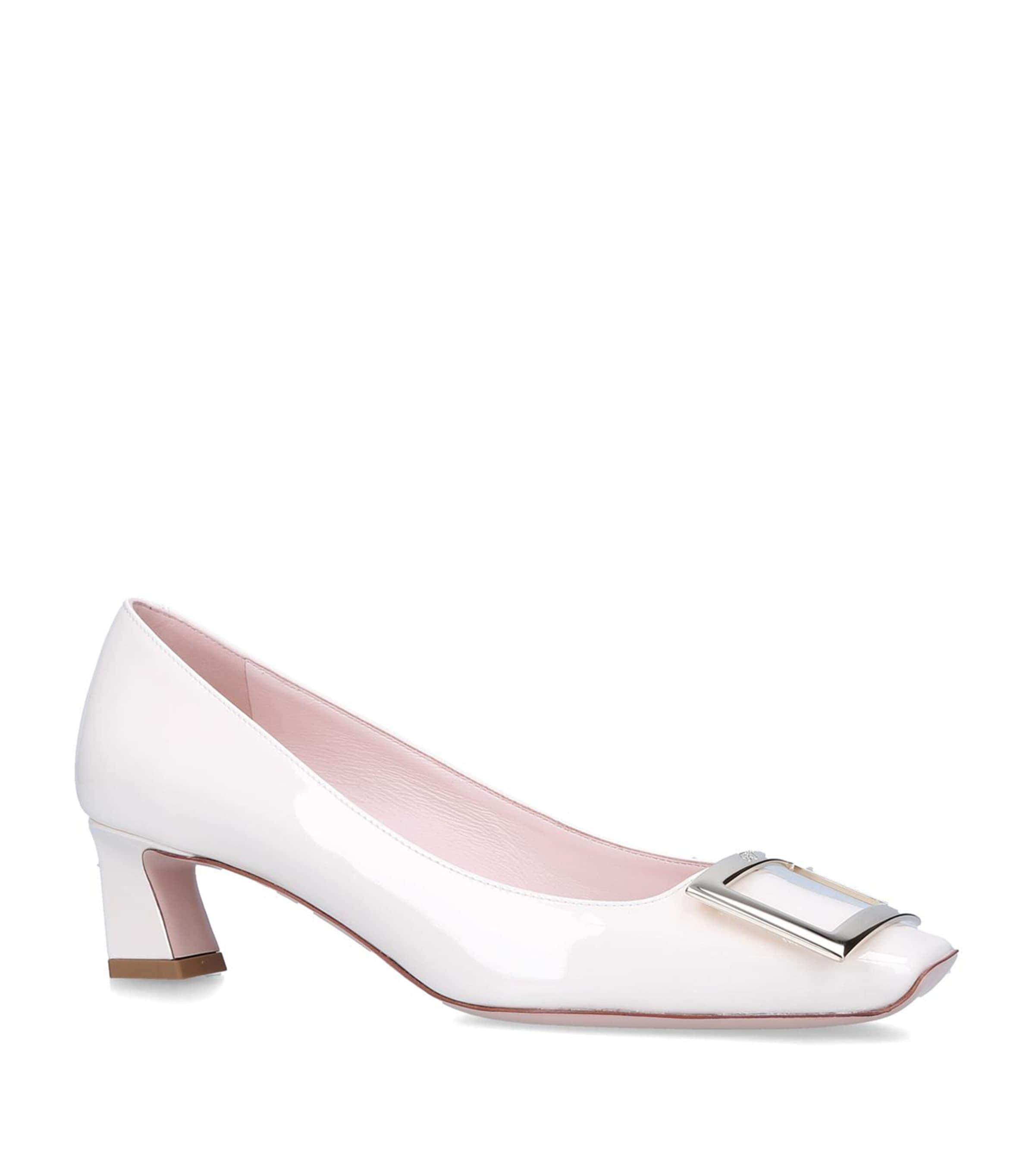 Roger Vivier Patent Decolleté Belle Vivier Pumps 45 by ROGER VIVIER
