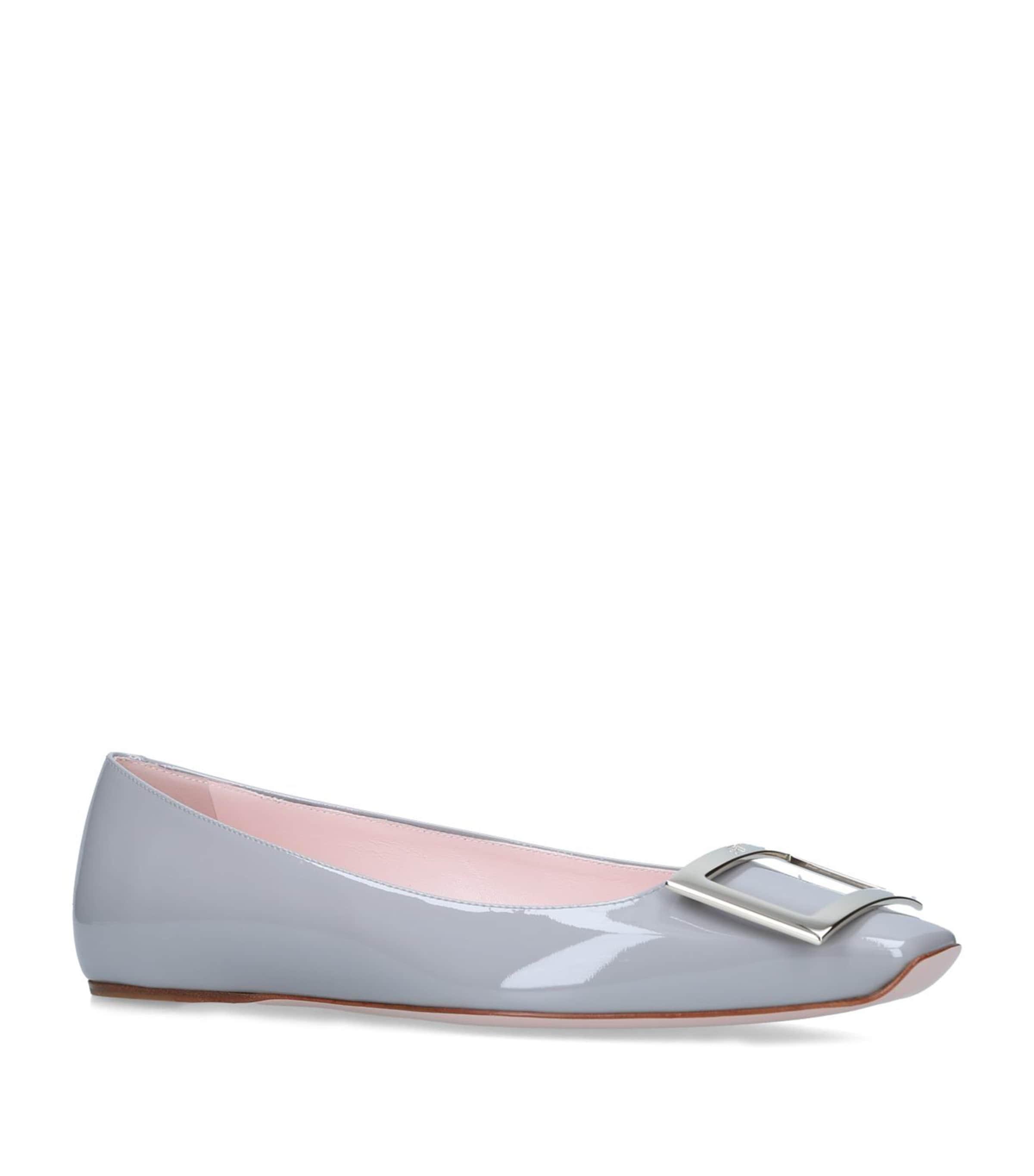 Roger Vivier Patent Leather Trompette Ballet Flats by ROGER VIVIER