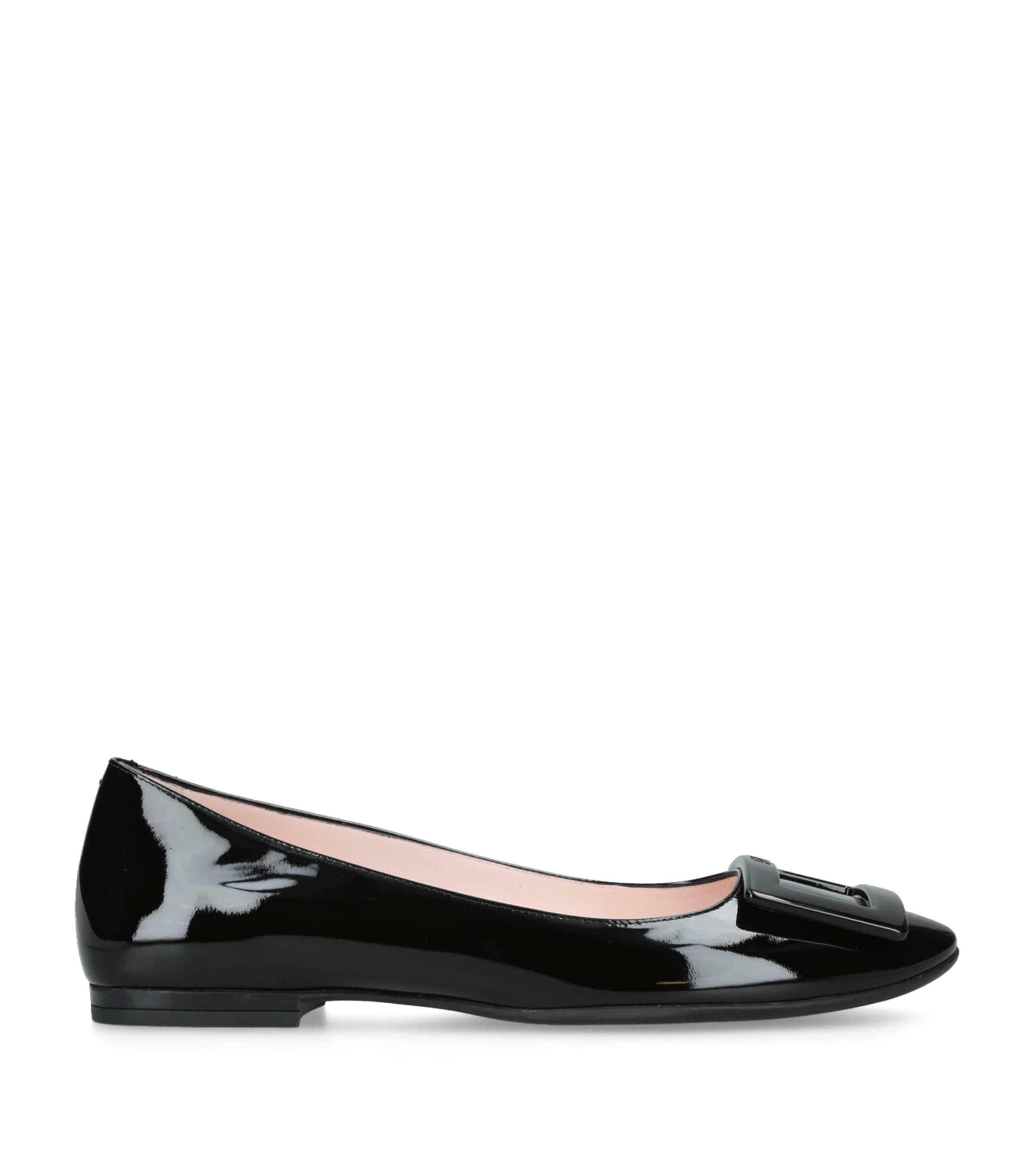 Roger Vivier Patent Leather U Look Ballet Flats by ROGER VIVIER
