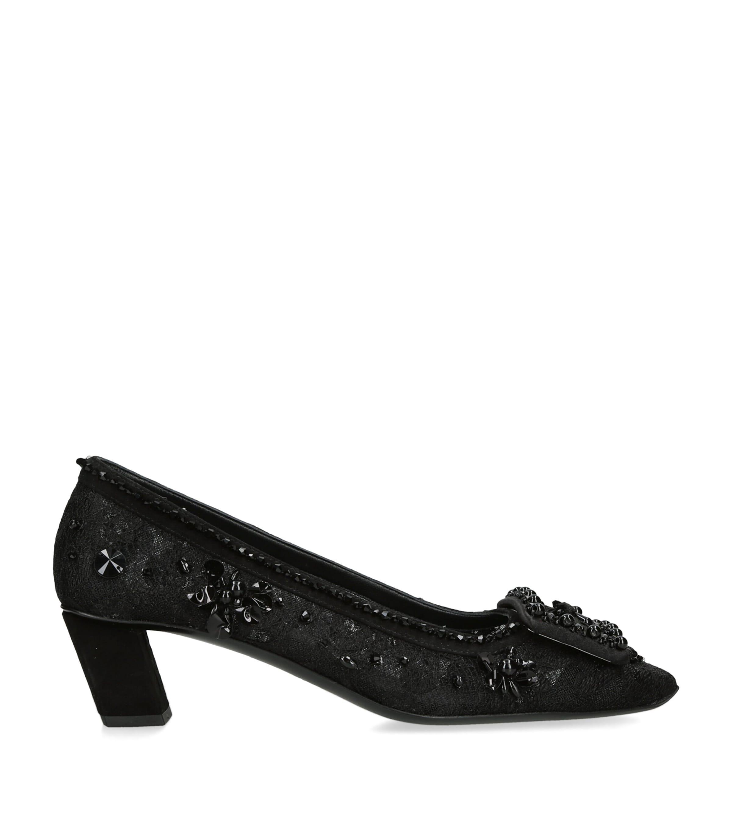 Roger Vivier Strass Mini Bouquet Pumps 85 by ROGER VIVIER