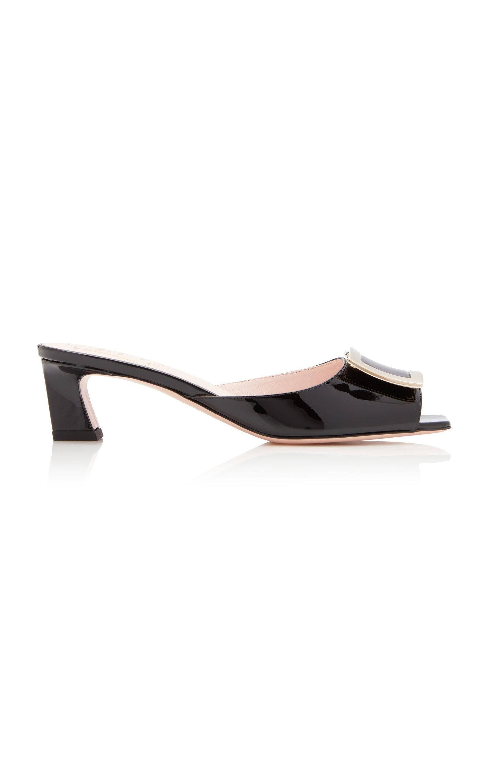 Roger Vivier Trompette Patent Leather Mules - Moda Operandi by ROGER VIVIER