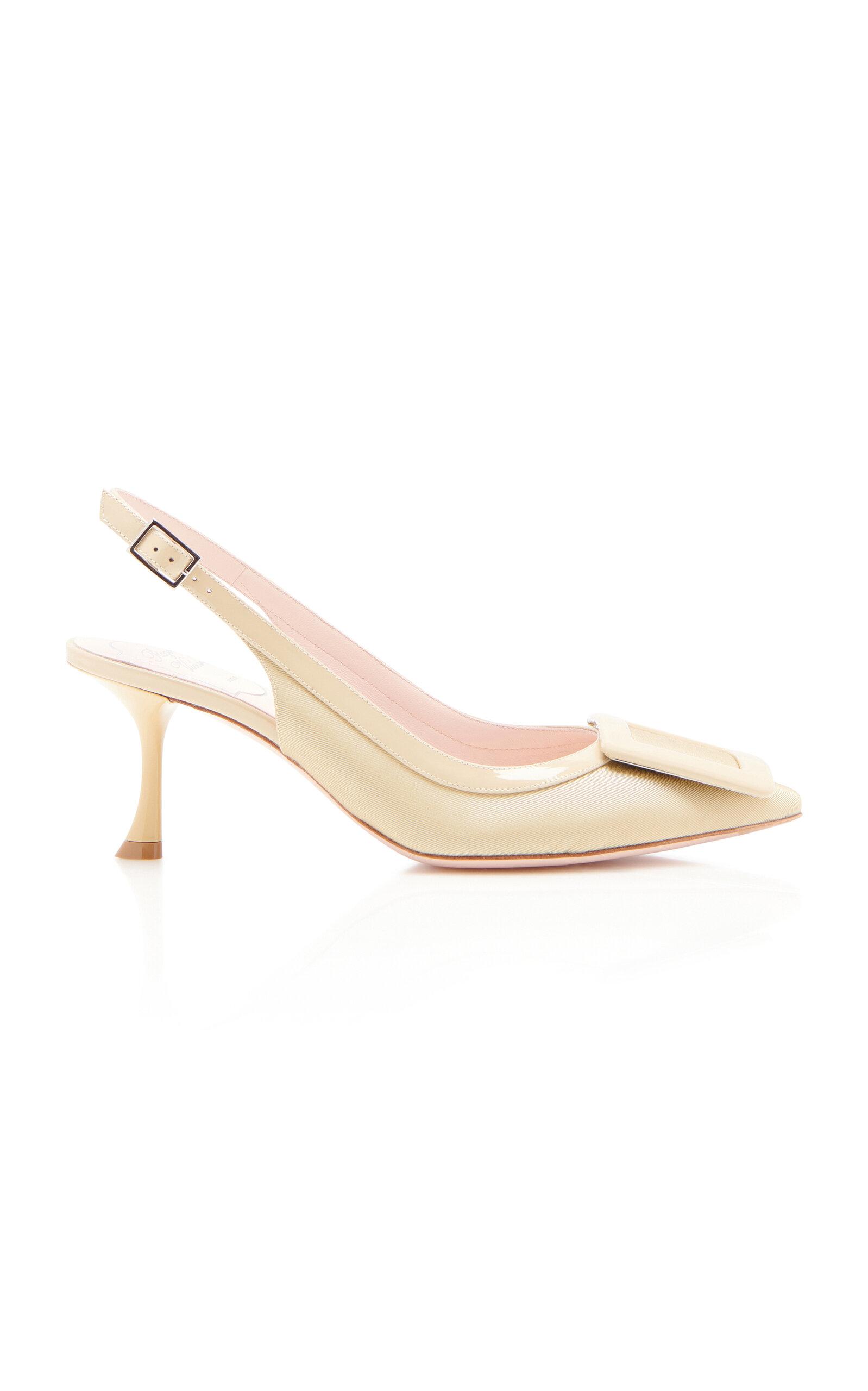 Roger Vivier Viv In The City Leather Slingback Pumps - Moda Operandi by ROGER VIVIER