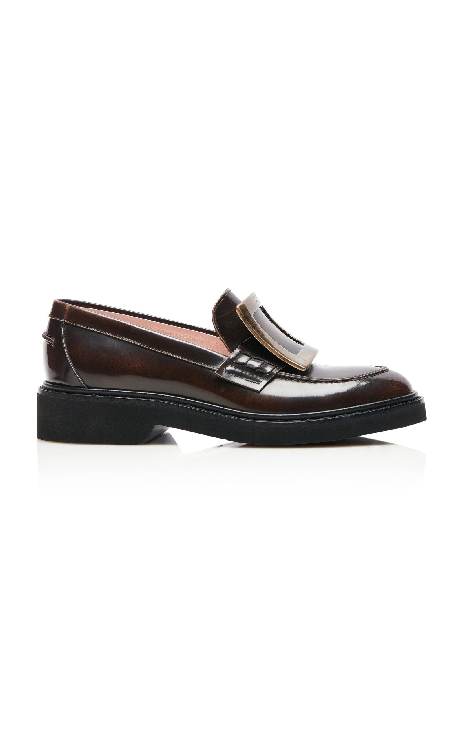 Roger Vivier Viv' Rangers Leather Loafers - Moda Operandi by ROGER VIVIER