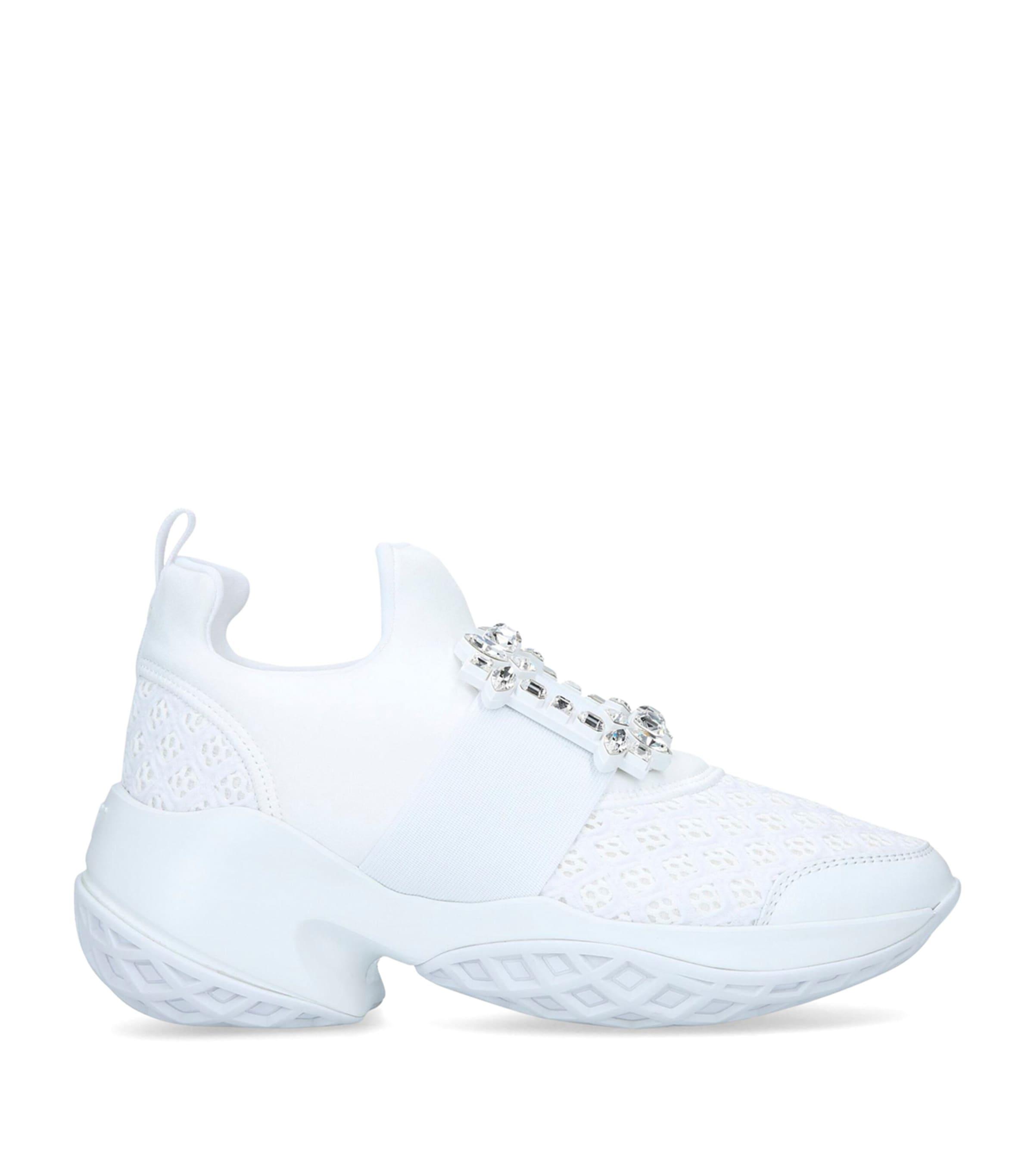 Roger Vivier Viv' Run Strass Buckle Sneakers by ROGER VIVIER