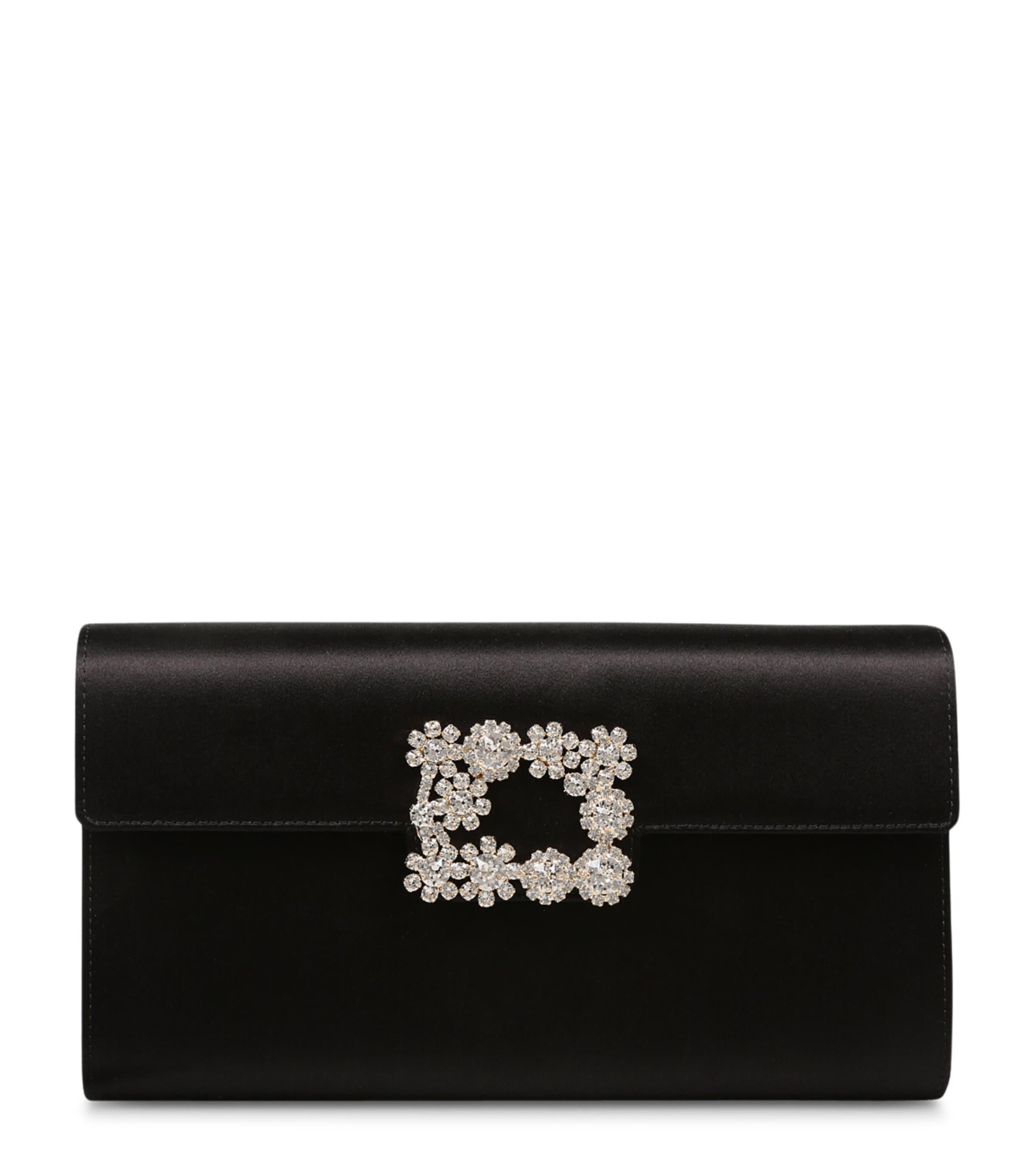Satin Efflorescence Envelope Clutch Bag by ROGER VIVIER