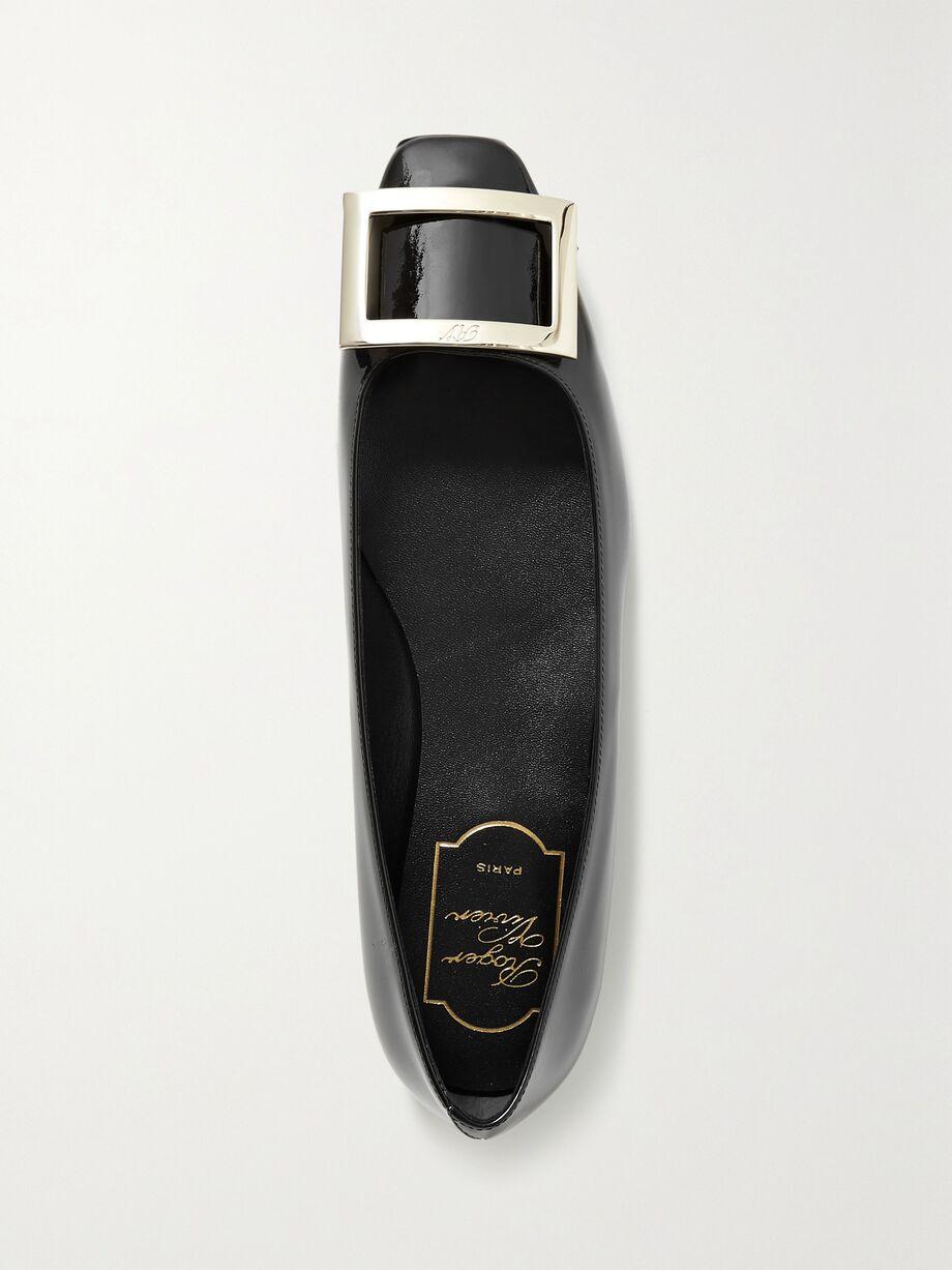 Trompette Bellerine glossed-leather ballet flats by ROGER VIVIER