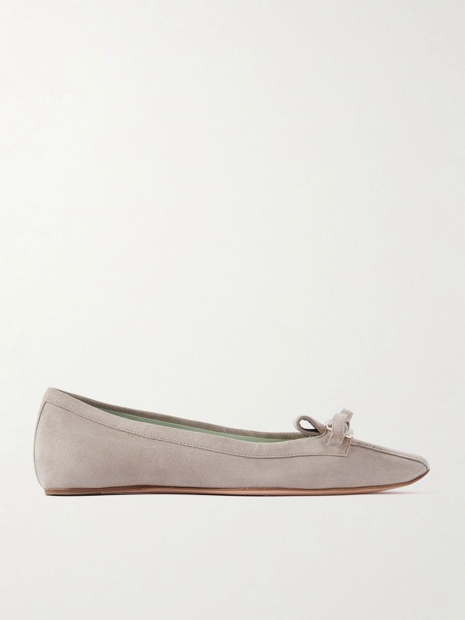 Trompette embellished suede loafers by ROGER VIVIER