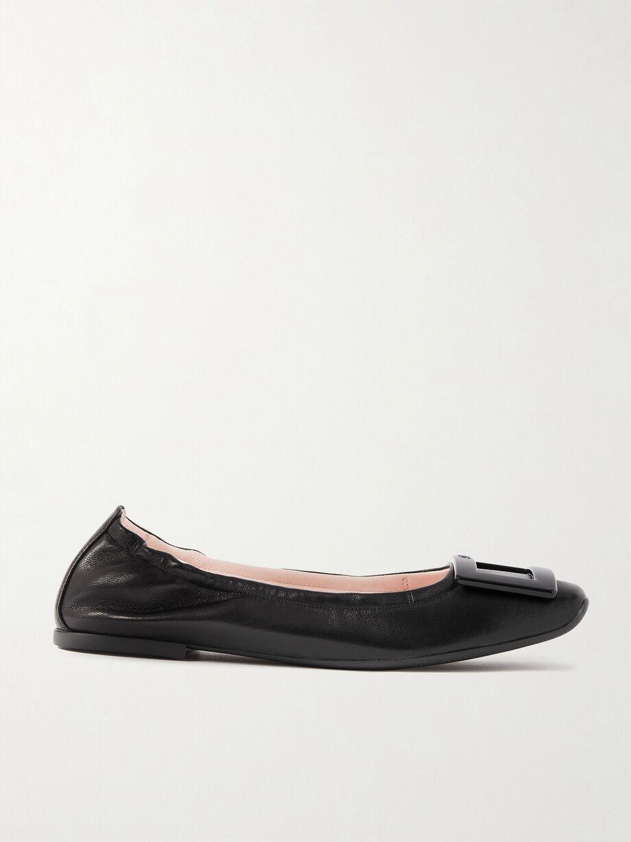Viv Pockette leather ballet flats by ROGER VIVIER