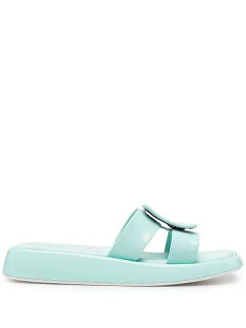 buckle-embellished slides by ROGER VIVIER