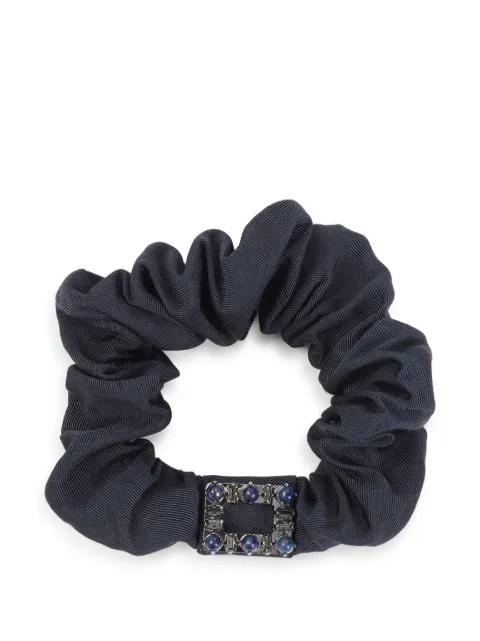 embellished scrunchie by ROGER VIVIER