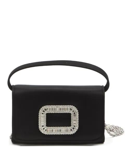 micro Pilgrim buckle tote bag by ROGER VIVIER