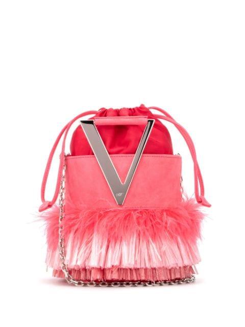 mini Tiki Viv RV bucket bag by ROGER VIVIER