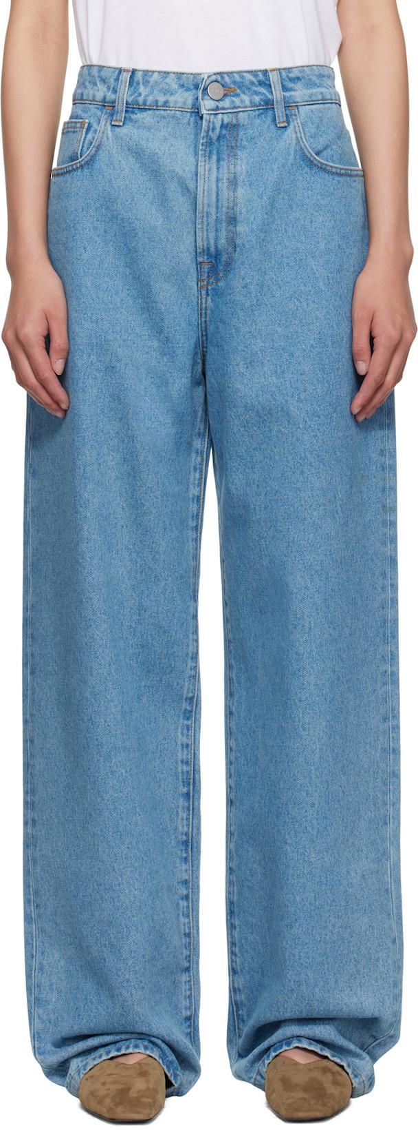 Blue Signature Baggy Fit Jeans by ROHE