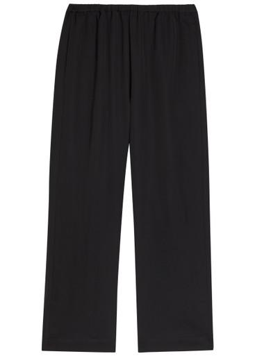 Cropped wide-leg trousers by ROHE