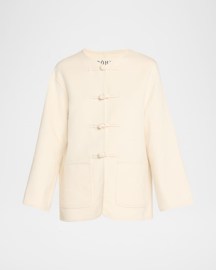 Double-Wool & Cashmere Jacket by ROHE