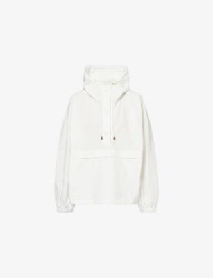 Oversized Hooded Cotton-Blend Anorak by ROHE FRAMES Oversized Hooded Cotton-Blend Anorak by ROHE FRAMES