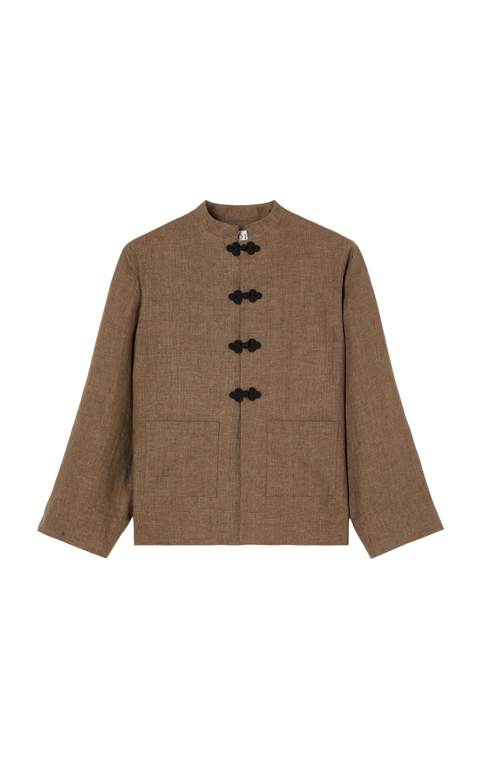 Róhe Marie Linen Jacket - Moda Operandi by ROHE