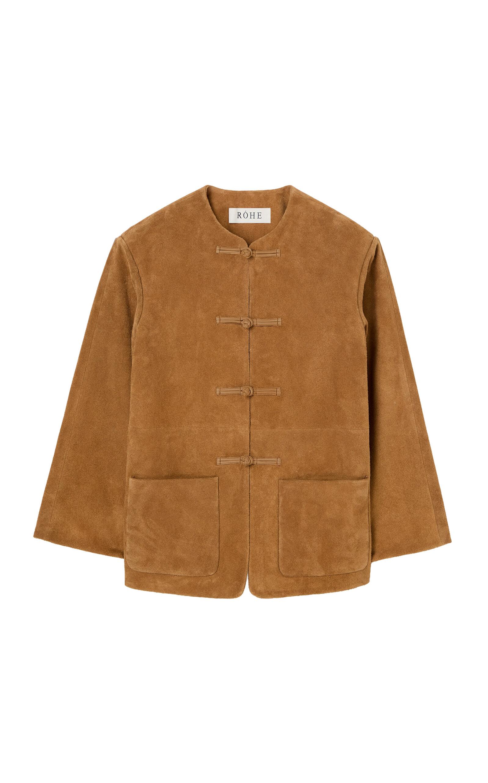 Róhe Marie Suede Jacket - Moda Operandi by ROHE