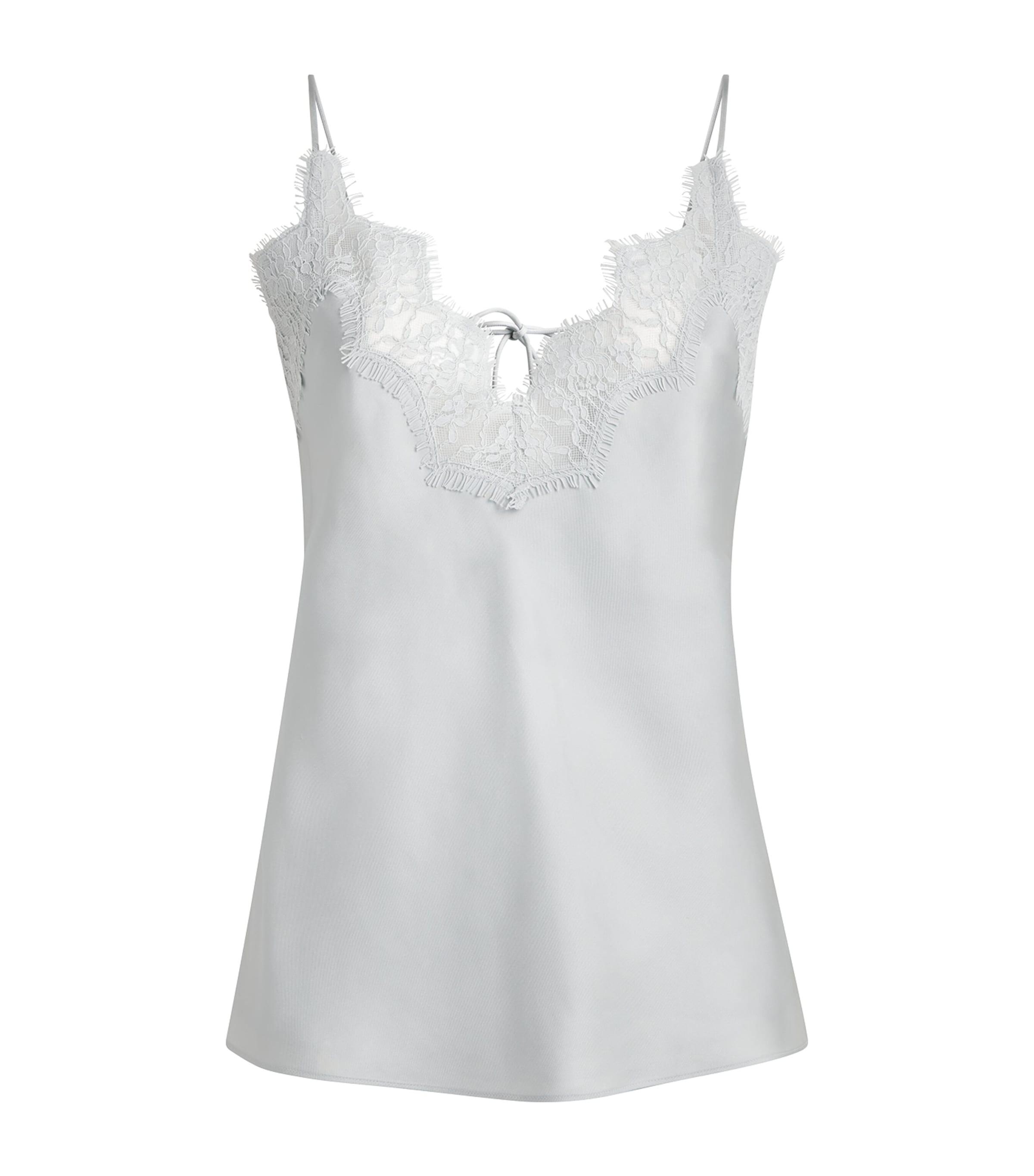 Róhe Silk Lace-Trim Cami Top by ROHE