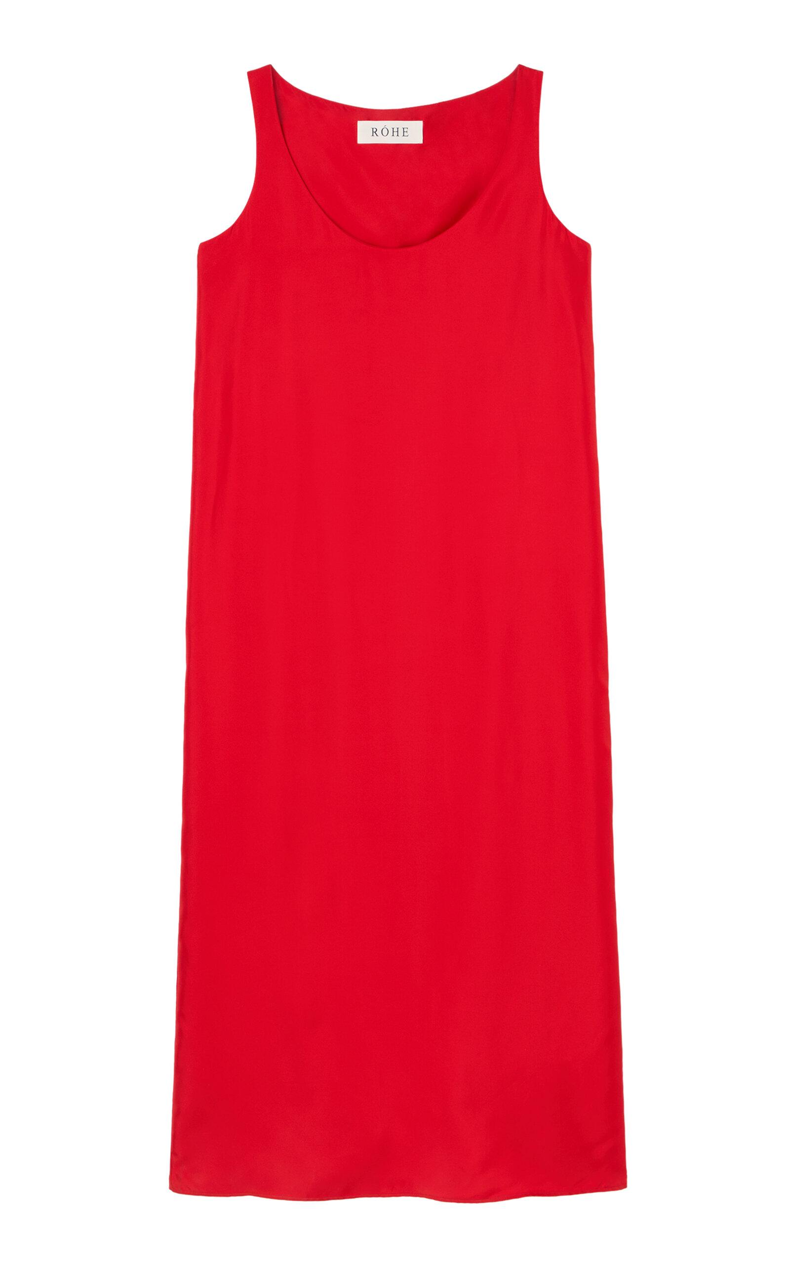 Róhe Silk Scoop-Neck Maxi Dress - Moda Operandi by ROHE