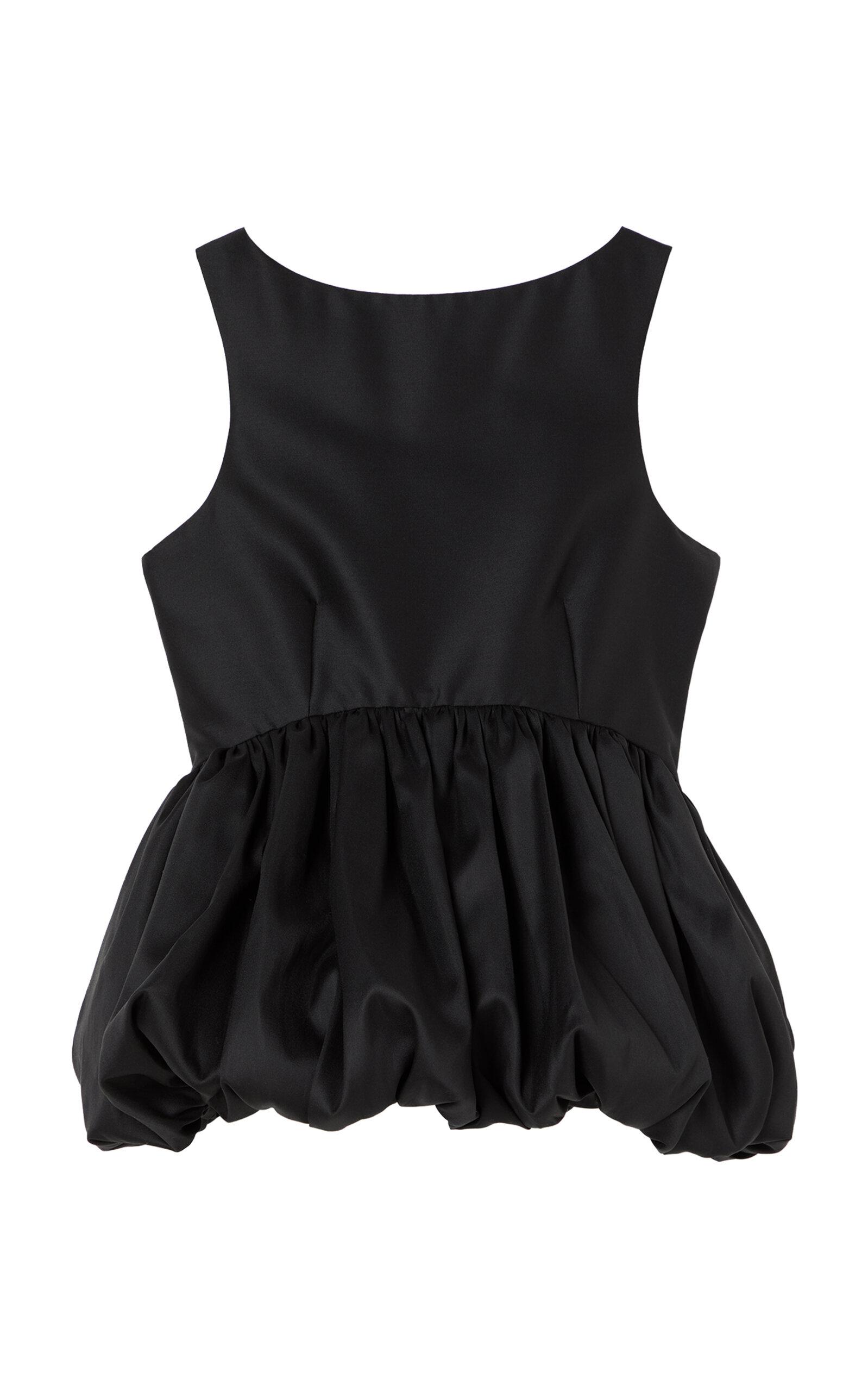 Róhe Voluminous Wool Peplum Top - Moda Operandi by ROHE