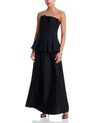 Sculptural Tulip Bustier Dress by ROHE