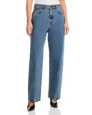 Signature Baggy Low Waist Jeans in Denim Blue by ROHE