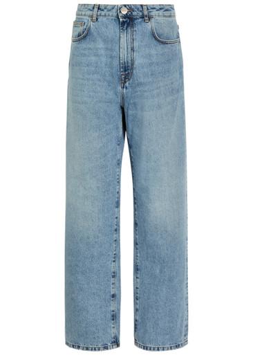 Signature baggy straight-leg jeans by ROHE