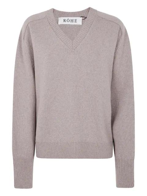 Sleeve Wrap wool jumper by ROHE