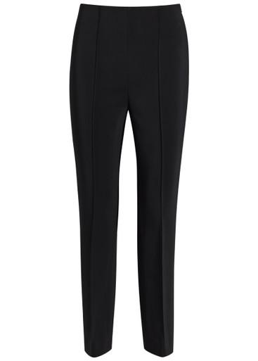 Straight-leg stretch-crepe trousers by ROHE