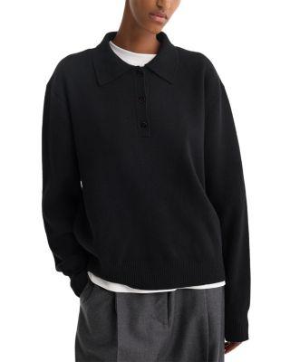Wool Cashmere Compact Knitted Polo by ROHE