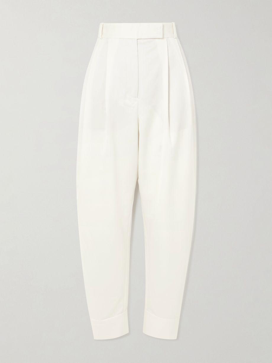 Wool-blend twill wide-leg pants by ROHE