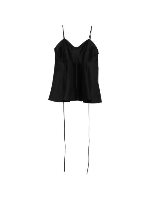 bustier peplum top by ROHE