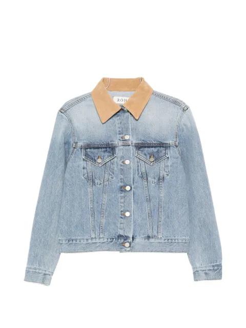 collar pocket jacket by ROHE