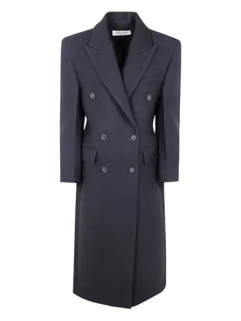 double-breasted coat by ROHE